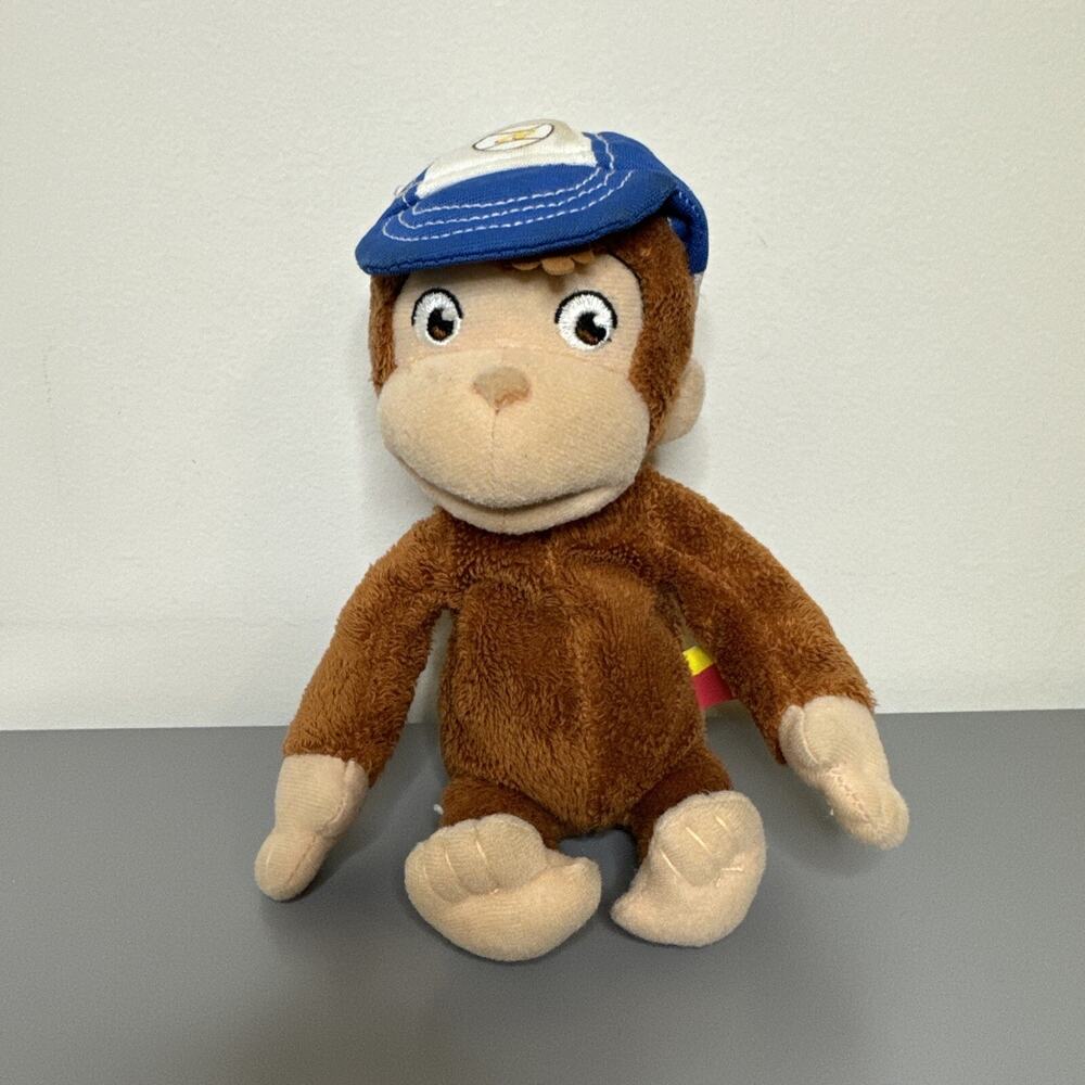 Marvel Toys CURIOUS GEORGE Movie Official Beanie Plush Toy Monkey 2006